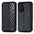 Funda de Cuero Cartera con Soporte Carcasa S01D para Huawei Nova 10 Negro