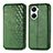 Funda de Cuero Cartera con Soporte Carcasa S01D para Huawei Nova 10 SE Verde