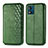 Funda de Cuero Cartera con Soporte Carcasa S01D para Motorola Moto E13 Verde