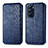 Funda de Cuero Cartera con Soporte Carcasa S01D para Motorola Moto Edge Plus (2022) 5G Azul