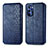 Funda de Cuero Cartera con Soporte Carcasa S01D para Motorola Moto G Stylus (2022) 4G Azul