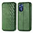 Funda de Cuero Cartera con Soporte Carcasa S01D para Motorola Moto G Stylus (2022) 4G Verde