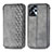 Funda de Cuero Cartera con Soporte Carcasa S01D para Motorola Moto G23 Gris