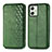 Funda de Cuero Cartera con Soporte Carcasa S01D para Motorola Moto G54 5G Verde