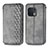 Funda de Cuero Cartera con Soporte Carcasa S01D para OnePlus 10 Pro 5G Gris