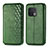 Funda de Cuero Cartera con Soporte Carcasa S01D para OnePlus 10 Pro 5G Verde