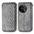 Funda de Cuero Cartera con Soporte Carcasa S01D para OnePlus 11 5G Gris