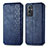 Funda de Cuero Cartera con Soporte Carcasa S01D para OnePlus 9 Pro 5G Azul