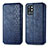 Funda de Cuero Cartera con Soporte Carcasa S01D para OnePlus 9R 5G Azul