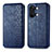 Funda de Cuero Cartera con Soporte Carcasa S01D para OnePlus Ace 2V 5G Azul