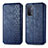 Funda de Cuero Cartera con Soporte Carcasa S01D para OnePlus Nord N200 5G Azul