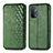 Funda de Cuero Cartera con Soporte Carcasa S01D para OnePlus Nord N200 5G Verde