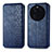 Funda de Cuero Cartera con Soporte Carcasa S01D para Oppo Find X6 5G Azul