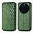 Funda de Cuero Cartera con Soporte Carcasa S01D para Oppo Find X6 5G Verde