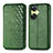 Funda de Cuero Cartera con Soporte Carcasa S01D para Oppo K11x 5G Verde