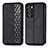 Funda de Cuero Cartera con Soporte Carcasa S01D para Realme GT Master Explorer 5G Negro