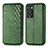 Funda de Cuero Cartera con Soporte Carcasa S01D para Realme GT Master Explorer 5G Verde