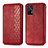 Funda de Cuero Cartera con Soporte Carcasa S01D para Realme GT Neo 2T 5G Rojo