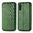 Funda de Cuero Cartera con Soporte Carcasa S01D para Samsung Galaxy A04s Verde