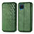 Funda de Cuero Cartera con Soporte Carcasa S01D para Samsung Galaxy A12 5G Verde