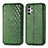 Funda de Cuero Cartera con Soporte Carcasa S01D para Samsung Galaxy A13 4G Verde