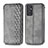 Funda de Cuero Cartera con Soporte Carcasa S01D para Samsung Galaxy A15 LTE Gris