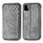 Funda de Cuero Cartera con Soporte Carcasa S01D para Samsung Galaxy A22s 5G Gris