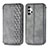 Funda de Cuero Cartera con Soporte Carcasa S01D para Samsung Galaxy A32 4G Gris