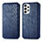 Funda de Cuero Cartera con Soporte Carcasa S01D para Samsung Galaxy A33 5G Azul