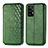 Funda de Cuero Cartera con Soporte Carcasa S01D para Samsung Galaxy A52 4G Verde