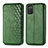 Funda de Cuero Cartera con Soporte Carcasa S01D para Samsung Galaxy F02S SM-E025F Verde