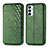 Funda de Cuero Cartera con Soporte Carcasa S01D para Samsung Galaxy F23 5G Verde