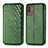 Funda de Cuero Cartera con Soporte Carcasa S01D para Samsung Galaxy M13 5G Verde