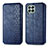 Funda de Cuero Cartera con Soporte Carcasa S01D para Samsung Galaxy M53 5G Azul