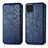 Funda de Cuero Cartera con Soporte Carcasa S01D para Samsung Galaxy M62 4G Azul