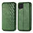 Funda de Cuero Cartera con Soporte Carcasa S01D para Samsung Galaxy M62 4G Verde