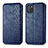 Funda de Cuero Cartera con Soporte Carcasa S01D para Samsung Galaxy Note 10 Lite Azul