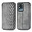 Funda de Cuero Cartera con Soporte Carcasa S01D para Samsung Galaxy S20 Ultra 5G Gris