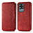 Funda de Cuero Cartera con Soporte Carcasa S01D para Samsung Galaxy S20 Ultra 5G Rojo