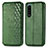 Funda de Cuero Cartera con Soporte Carcasa S01D para Sony Xperia 5 IV Verde