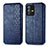 Funda de Cuero Cartera con Soporte Carcasa S01D para Vivo V23 Pro 5G Azul