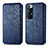 Funda de Cuero Cartera con Soporte Carcasa S01D para Xiaomi Mi 10S 5G Azul