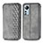 Funda de Cuero Cartera con Soporte Carcasa S01D para Xiaomi Mi 12 5G Gris