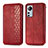 Funda de Cuero Cartera con Soporte Carcasa S01D para Xiaomi Mi 12 5G Rojo