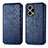 Funda de Cuero Cartera con Soporte Carcasa S01D para Xiaomi Poco F5 5G Azul