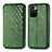 Funda de Cuero Cartera con Soporte Carcasa S01D para Xiaomi Redmi 10 4G Verde