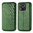 Funda de Cuero Cartera con Soporte Carcasa S01D para Xiaomi Redmi 10 Power Verde