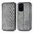 Funda de Cuero Cartera con Soporte Carcasa S01D para Xiaomi Redmi K40 Pro 5G Gris