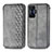 Funda de Cuero Cartera con Soporte Carcasa S01D para Xiaomi Redmi K50 Gaming 5G Gris