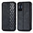 Funda de Cuero Cartera con Soporte Carcasa S01D para Xiaomi Redmi K50 Gaming 5G Negro